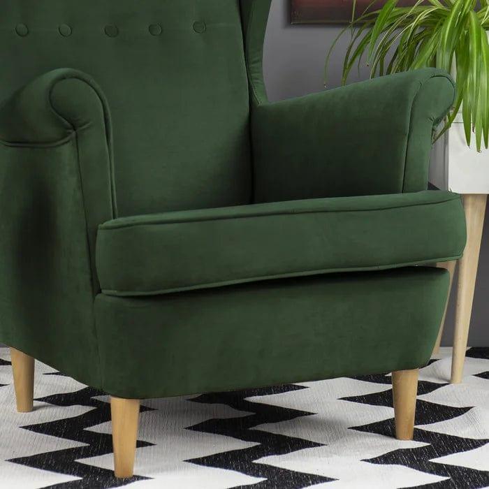 Mallmon wing chair - Ouch Cart 