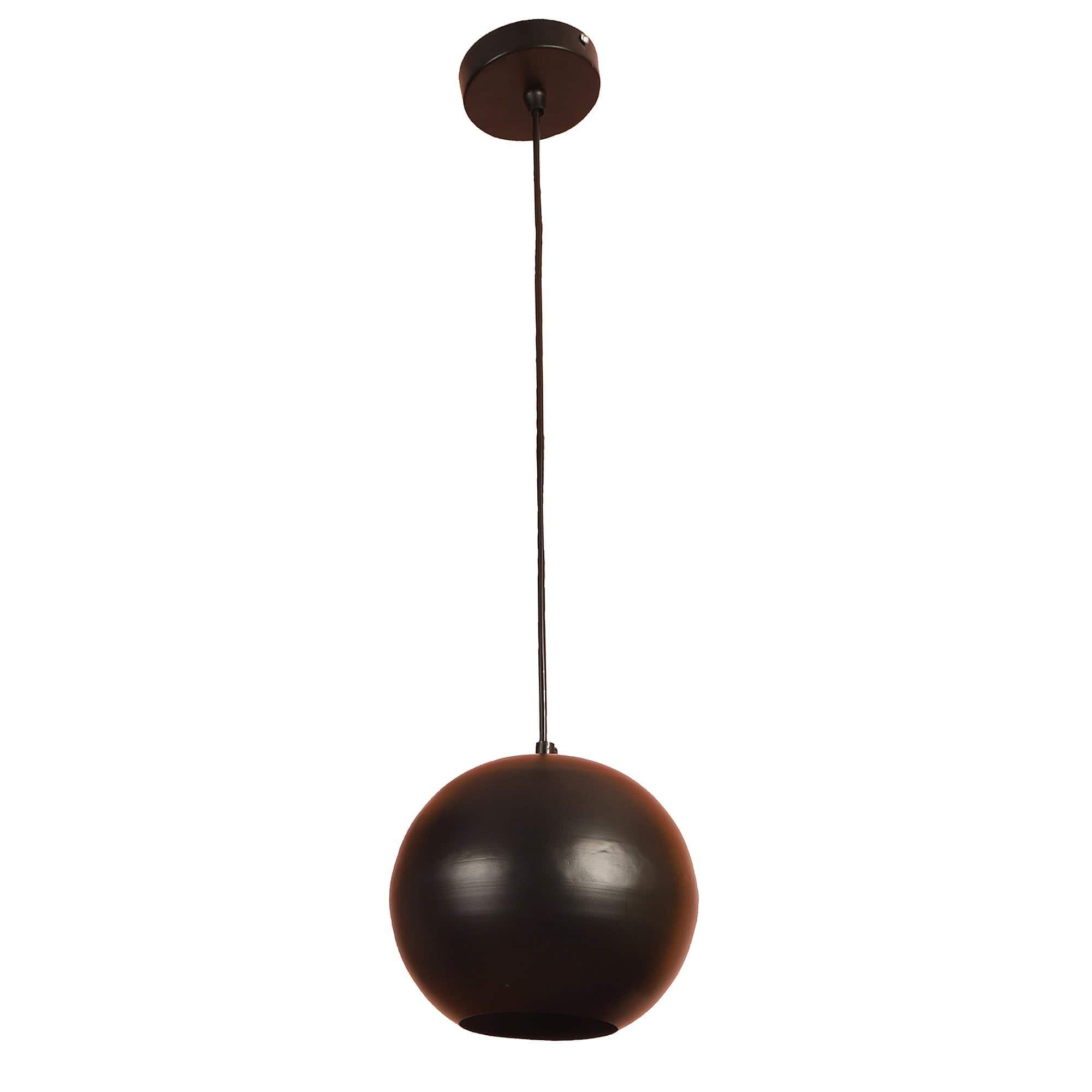 Iron Hanging Lights Black Finish - Ouch Cart 