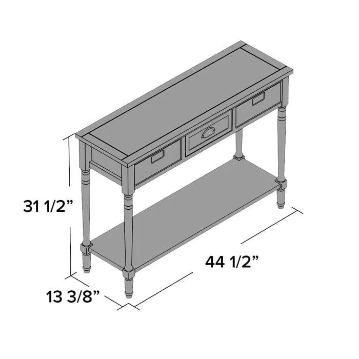 Painswick Solid Wood Console Table - Ouch Cart 
