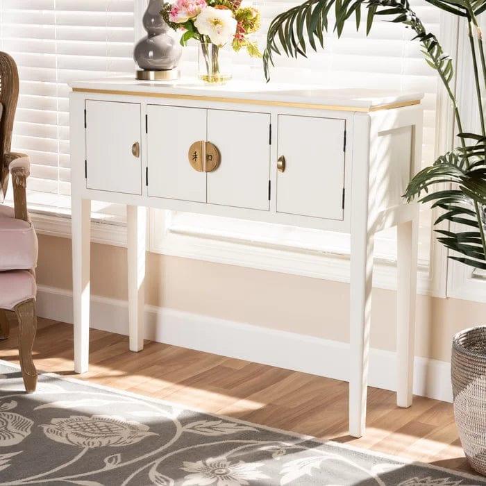 Patteale '' Solid Wood Console Table - Ouch Cart 