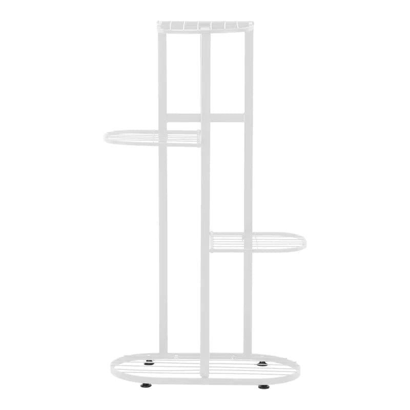 Plant Stand: 4 step-style tier Metal Plant Stand - Ouch Cart 