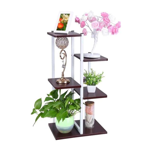 Plant Stand: Rectangular Multi-Tiered Plant Stand - Ouch Cart 