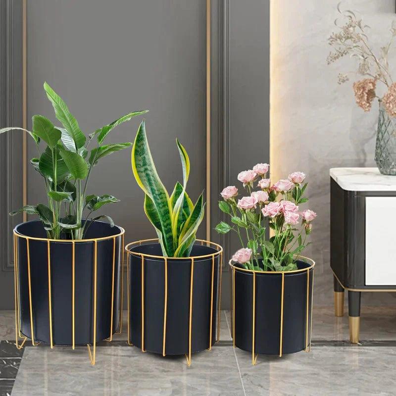 Plant Stand: Round Corner Plant Stand - Ouch Cart 