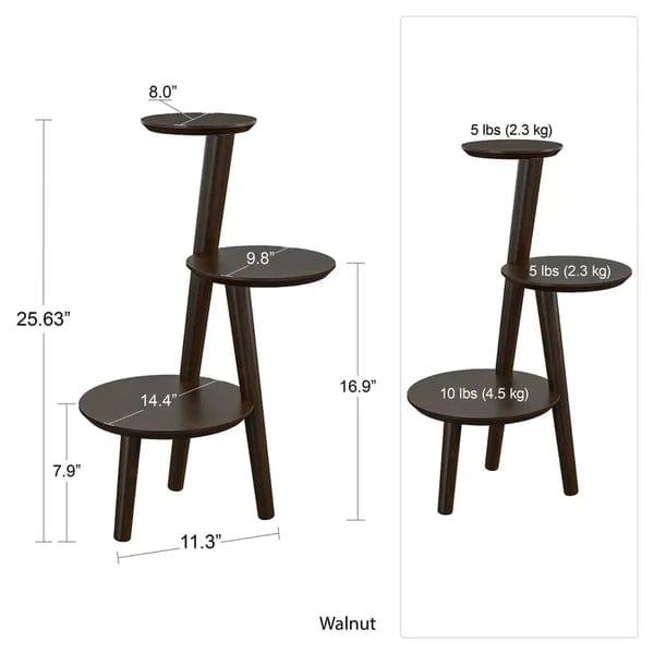 Plant Stand Round Multi-Tiered Plant Stand - Ouch Cart 