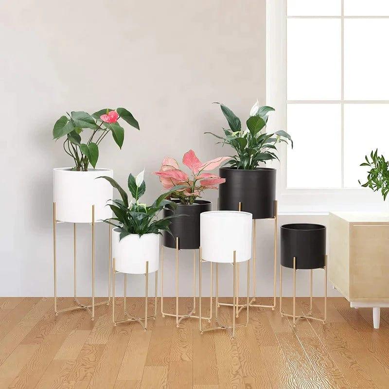 Plant Stand: Round Nesting Plant Stand - Ouch Cart 