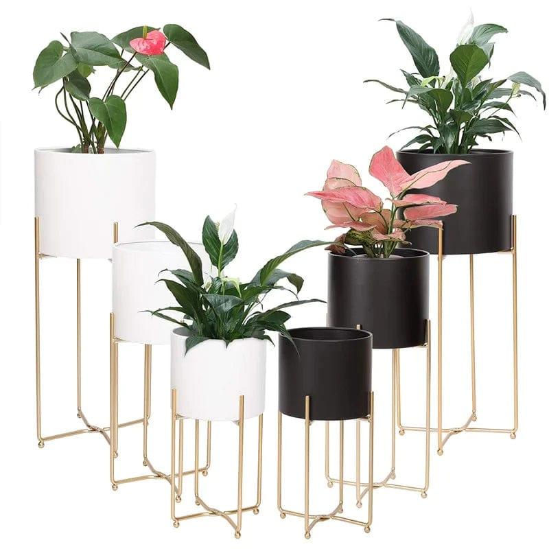 Plant Stand: Round Nesting Plant Stand - Ouch Cart 