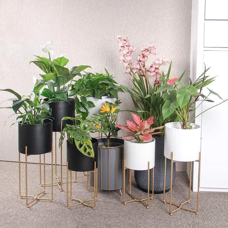 Plant Stand: Round Nesting Plant Stand - Ouch Cart 