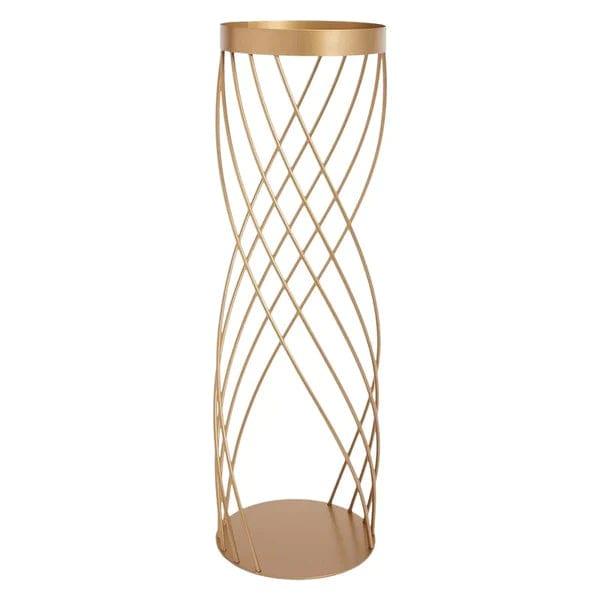 Plant Stand: Round Pedestal Plant Stand - Ouch Cart 