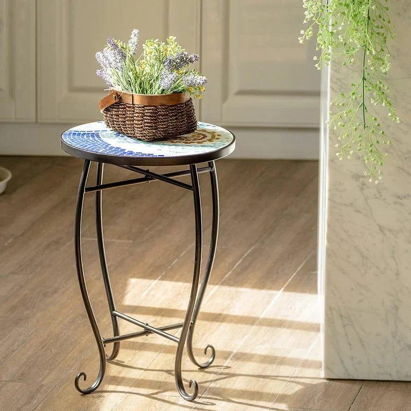 Plant Stand: Round Plant Stand - Ouch Cart 