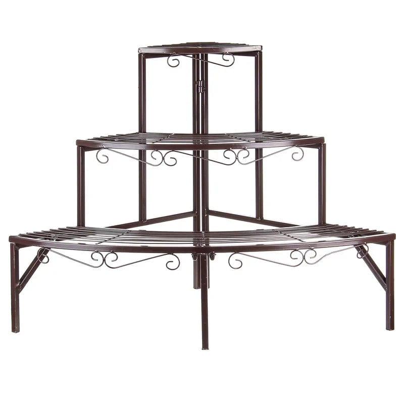 Plant Stand: Solid Iron Frame Plant Stand - Ouch Cart 