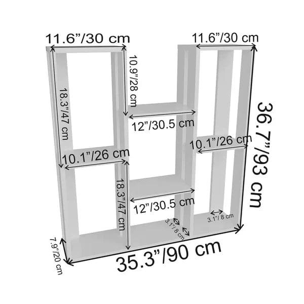 Plant Stand: Wooden Rectangular Multi-Tiered Plant Stand - Ouch Cart 