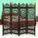 4 - Panel Solid Wood Folding Room Divider