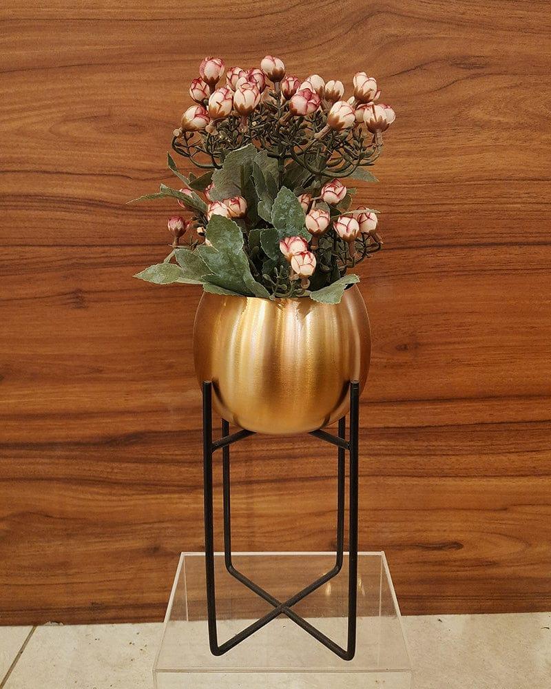 Small Metal Flower Planter For Home Decoration - Ouch Cart 