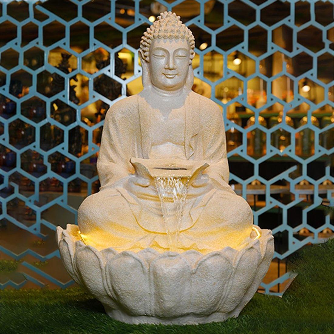 Buddha Waterfall Water Fountain - Ouch Cart 