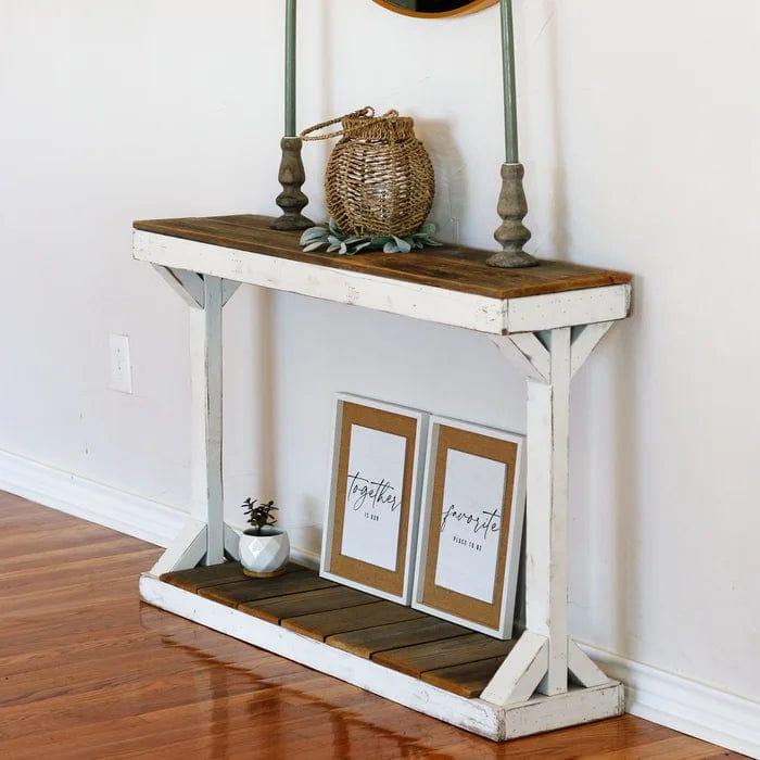 Quin ' Solid Wood Console Table