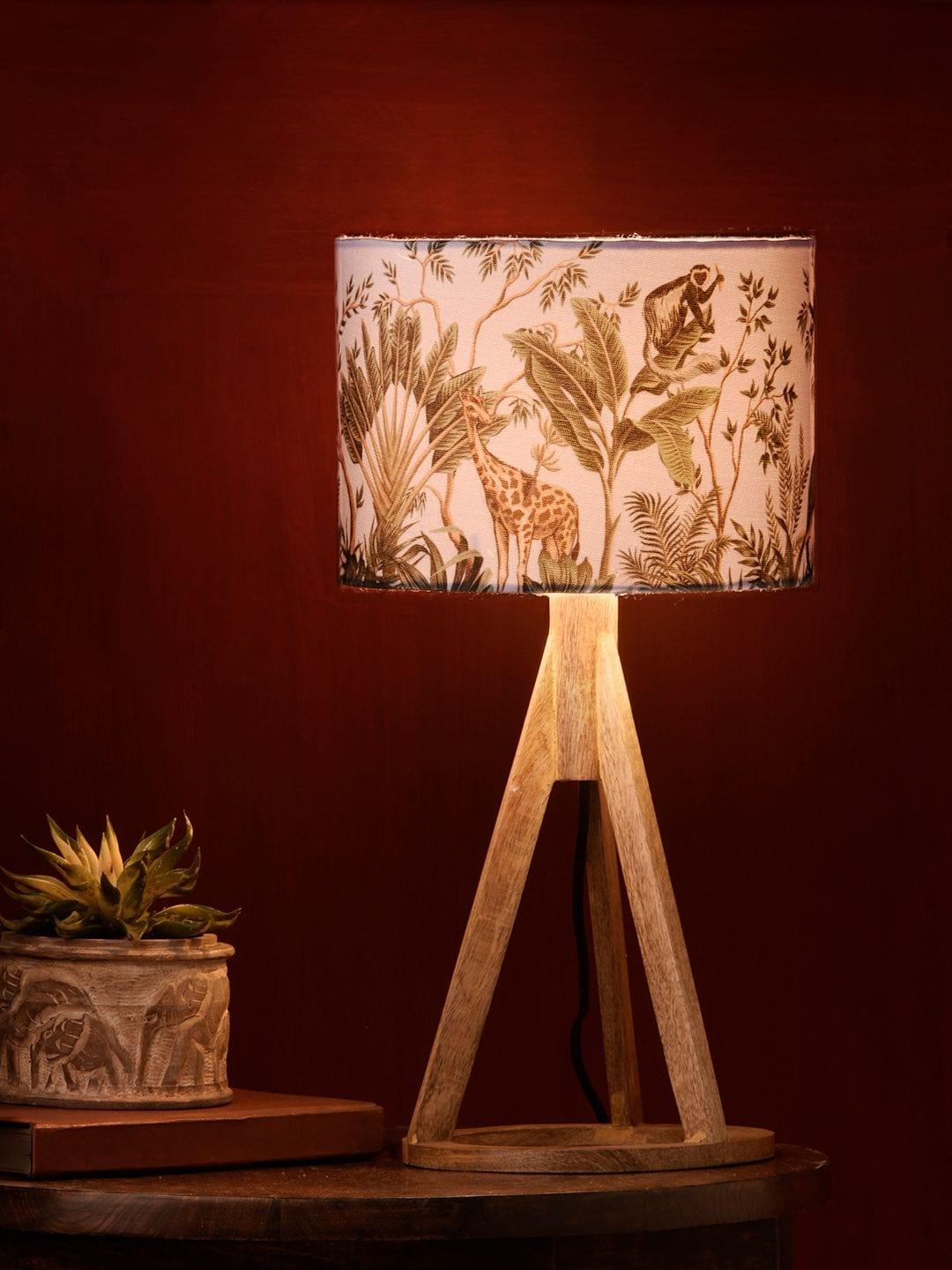 Jungle Trio Wooden Lamp - Ouch Cart 