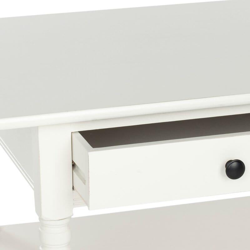 Solid Wood Coffee Table with Storage - Ouch Cart 