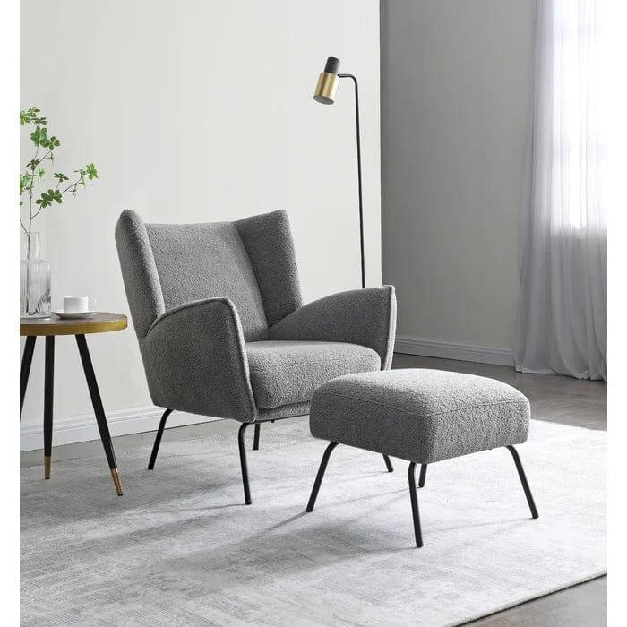 Riaria Wide Tufted Chair - Ouch Cart 