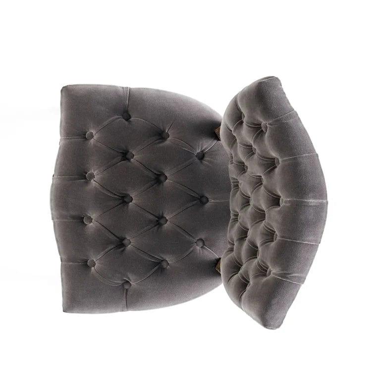 Richard Tufted Velvet Parsons Chair (Set of 2) - Ouch Cart 