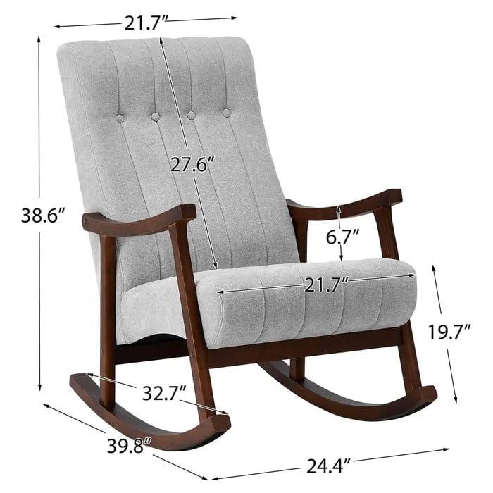 WOODEN ROCKING CHAIR - Ouch Cart 