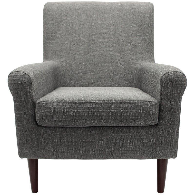 Wide Tufted Arm Chair for living room - Ouch Cart 