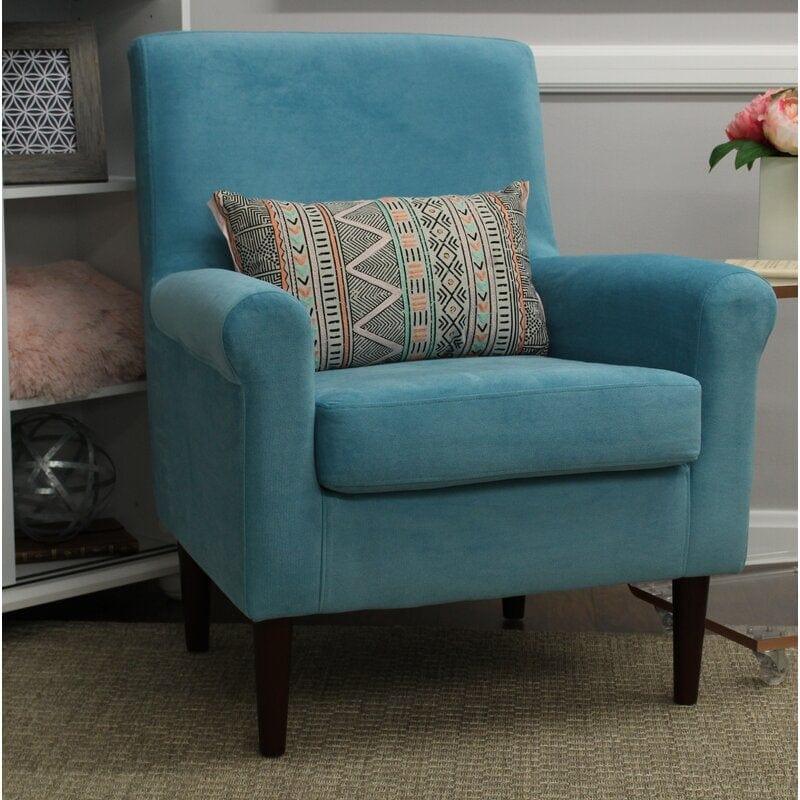 Lounge Chair Wide Tufted Armchair - Ouch Cart 