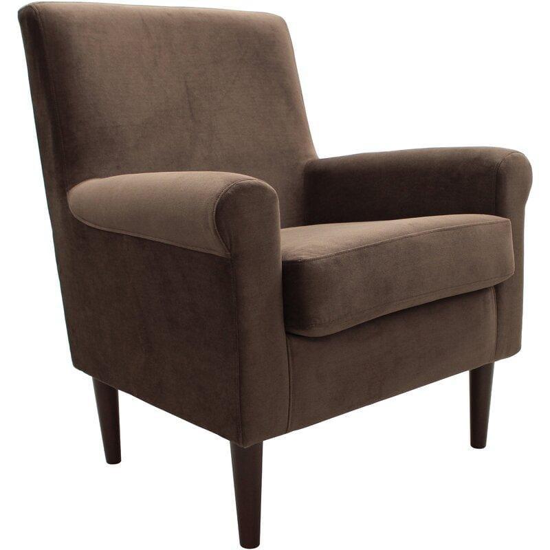 Wide Tufted Arm Chair for living room - Ouch Cart 