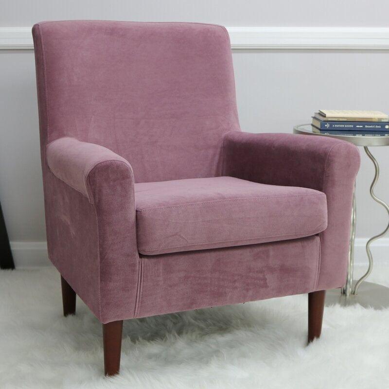 Lounge Chair Wide Tufted Armchair - Ouch Cart 