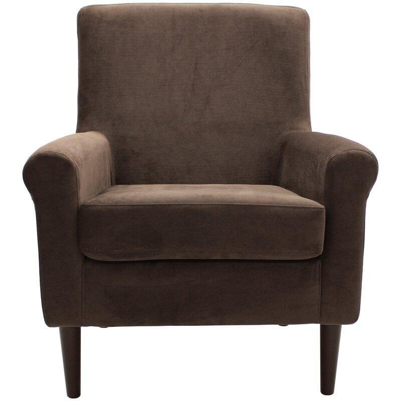 Wide Tufted Arm Chair for living room - Ouch Cart 