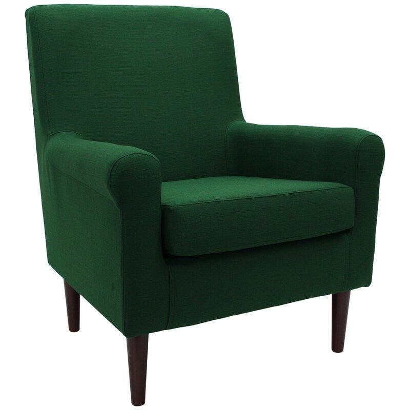 Wide Tufted Arm Chair for living room - Ouch Cart 