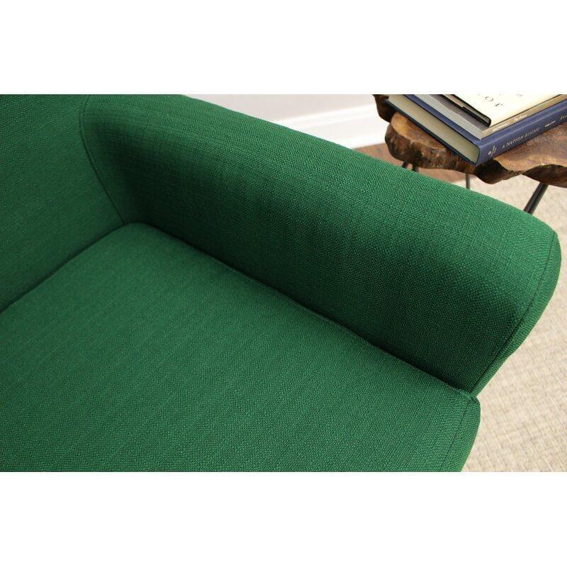 Wide Tufted Arm Chair for living room - Ouch Cart 