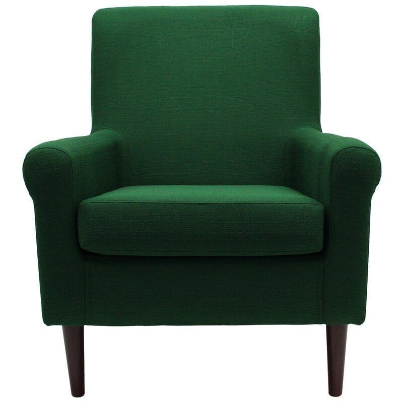 Wide Tufted Arm Chair for living room - Ouch Cart 