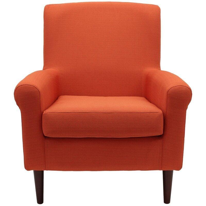 Wide Tufted Arm Chair for living room - Ouch Cart 