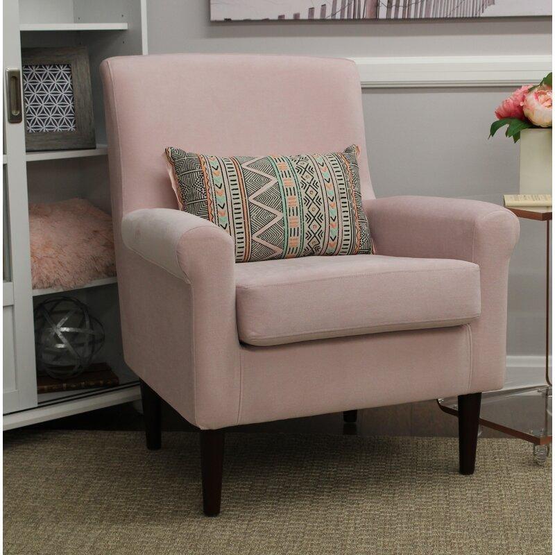 Wide Tufted Arm Chair for living room - Ouch Cart 