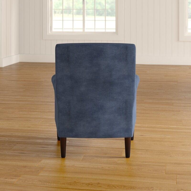 Lounge Chair Wide Tufted Armchair - Ouch Cart 