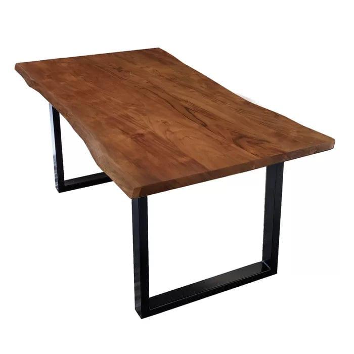 Ryegate Dining Table Set 4 Person ( 1 Table 2 Bench ) - Ouch Cart 