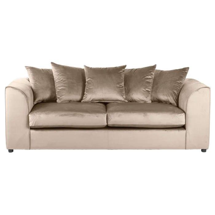 Schell 3 Seater Fabric Sofa - Ouch Cart 