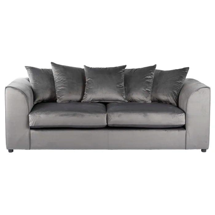 Schell 3 Seater Fabric Sofa - Ouch Cart 