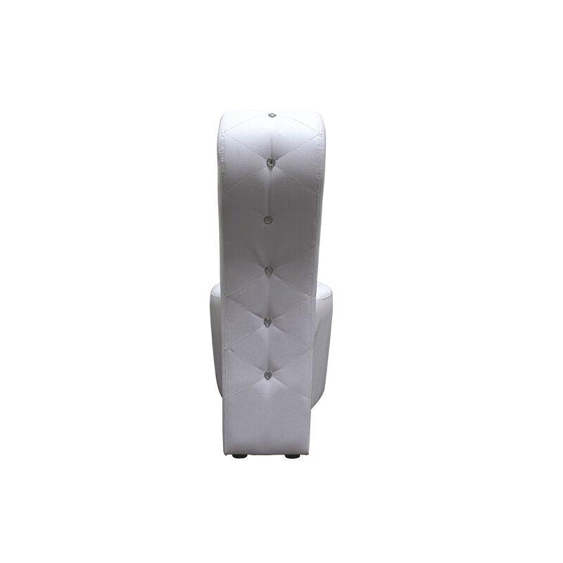 Wide Tufted Lounge Chair - Ouch Cart 