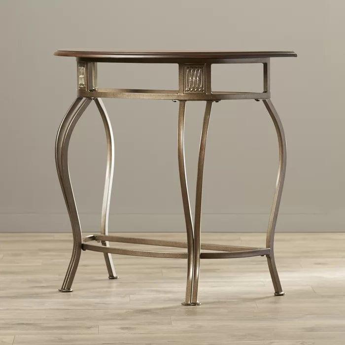 Sela Metal And Wood ' Console Table - Ouch Cart 