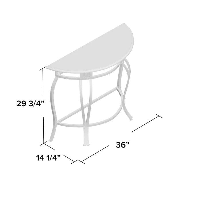 Sela Metal And Wood ' Console Table - Ouch Cart 
