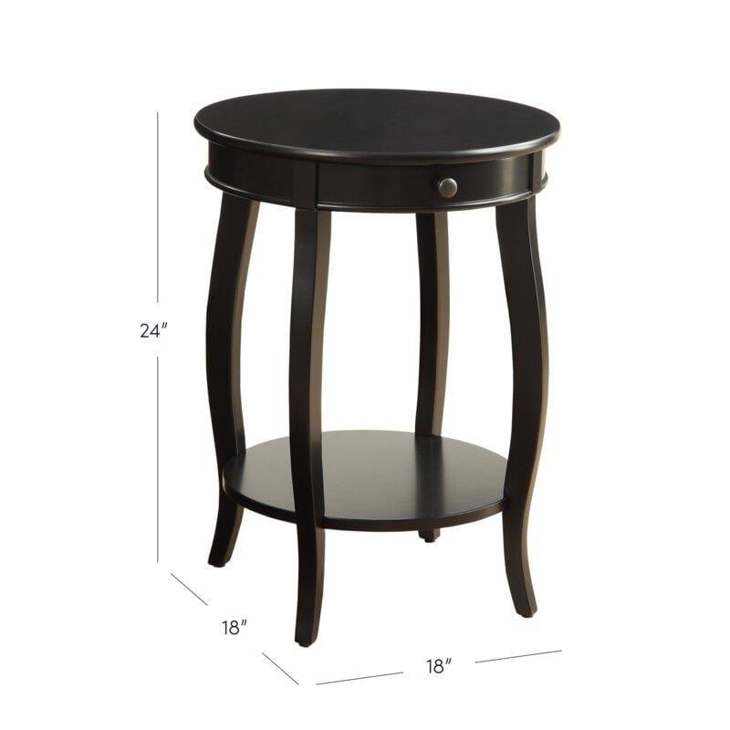 End Table with Storage - Ouch Cart 