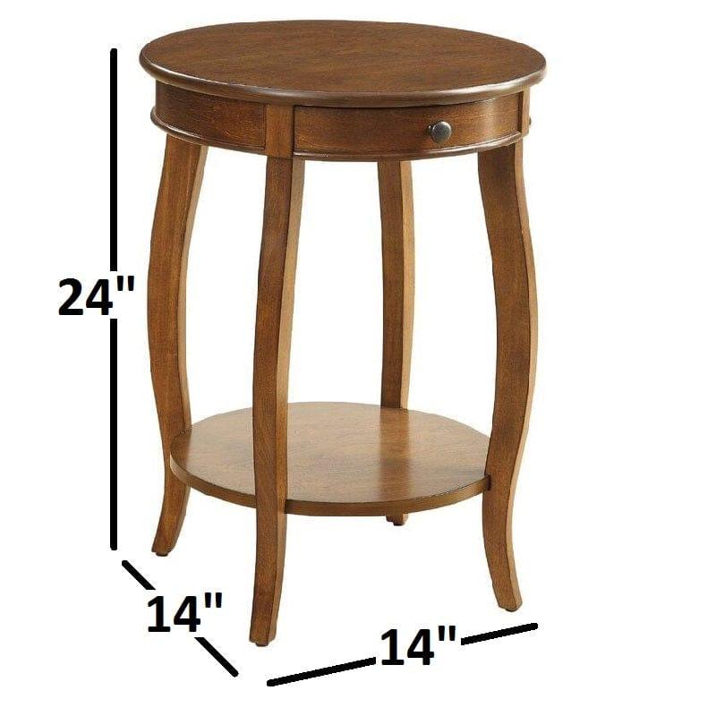 End Table with Storage - Ouch Cart 