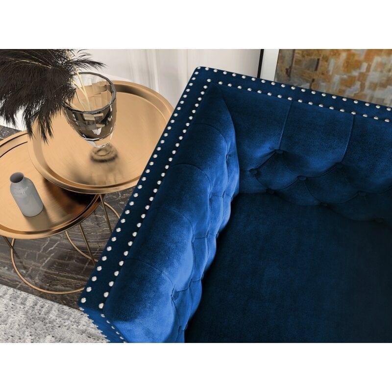Square Arm Loveseat - Ouch Cart 
