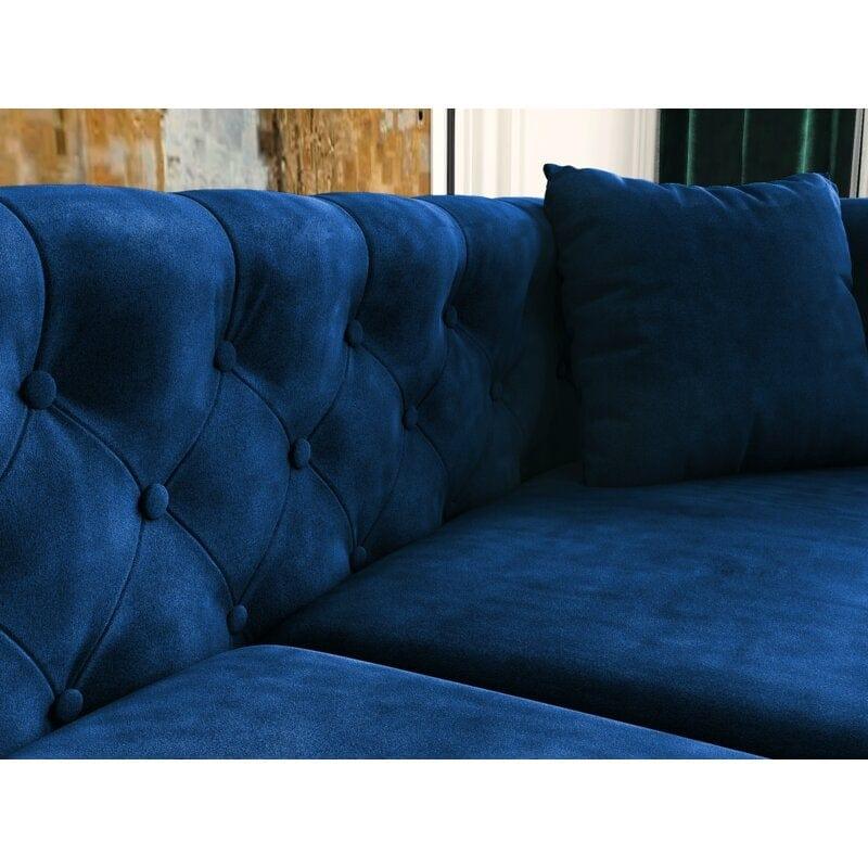 Square Arm Loveseat - Ouch Cart 