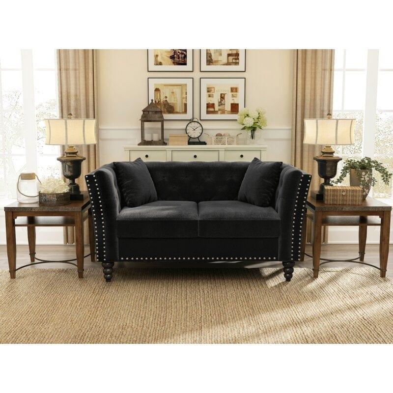 Square Arm Loveseat