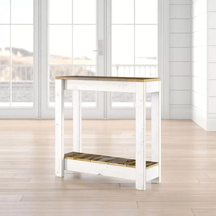 Stellan Solid Wood Console Table - Ouch Cart 
