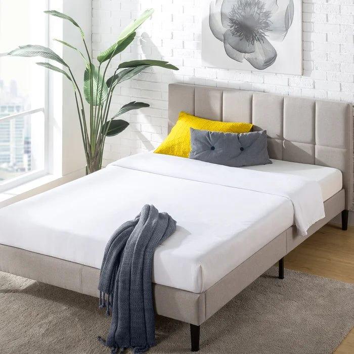 Suhavi Tufted Upholstered Platform Bed - Ouch Cart 