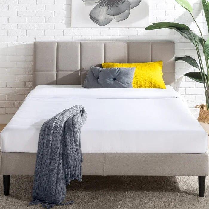 Suhavi Tufted Upholstered Platform Bed - Ouch Cart 