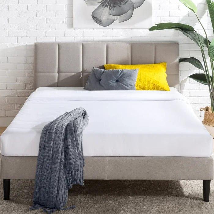 Suhavi Tufted Upholstered Platform Bed